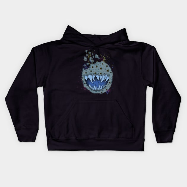 Mookie Conster Kids Hoodie by schockgraphics